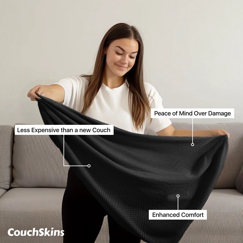 Waterproof Couch Skins (for Pets, Spills, Kids) - Couch Skins