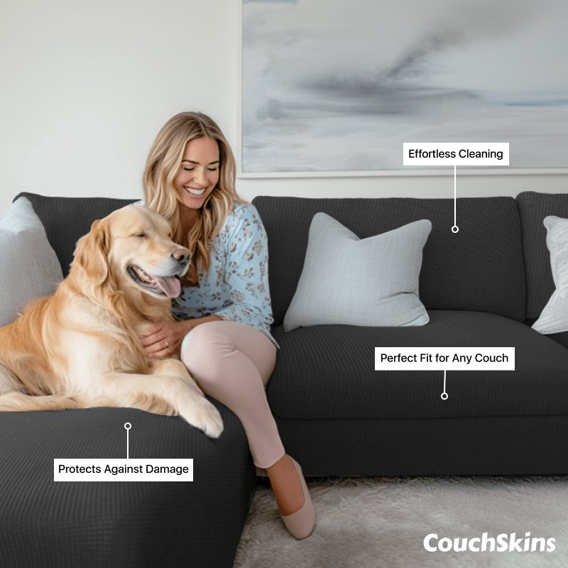 Waterproof Couch Skins (for Pets, Spills, Kids) - Couch Skins